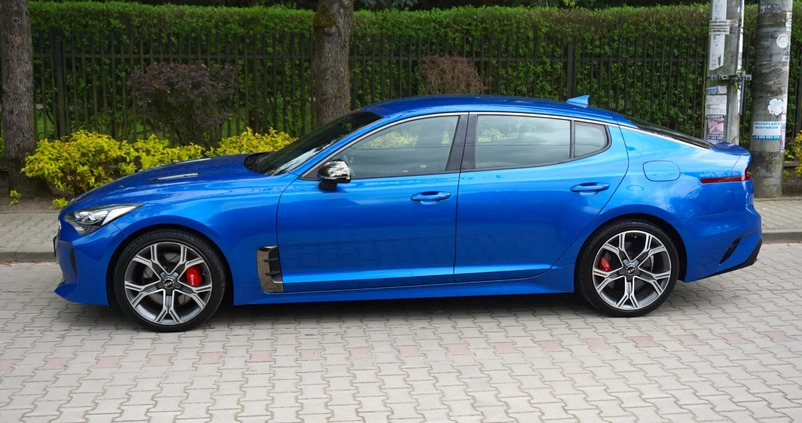 Kia Stinger cena 114899 przebieg: 72000, rok produkcji 2018 z Miastko małe 407